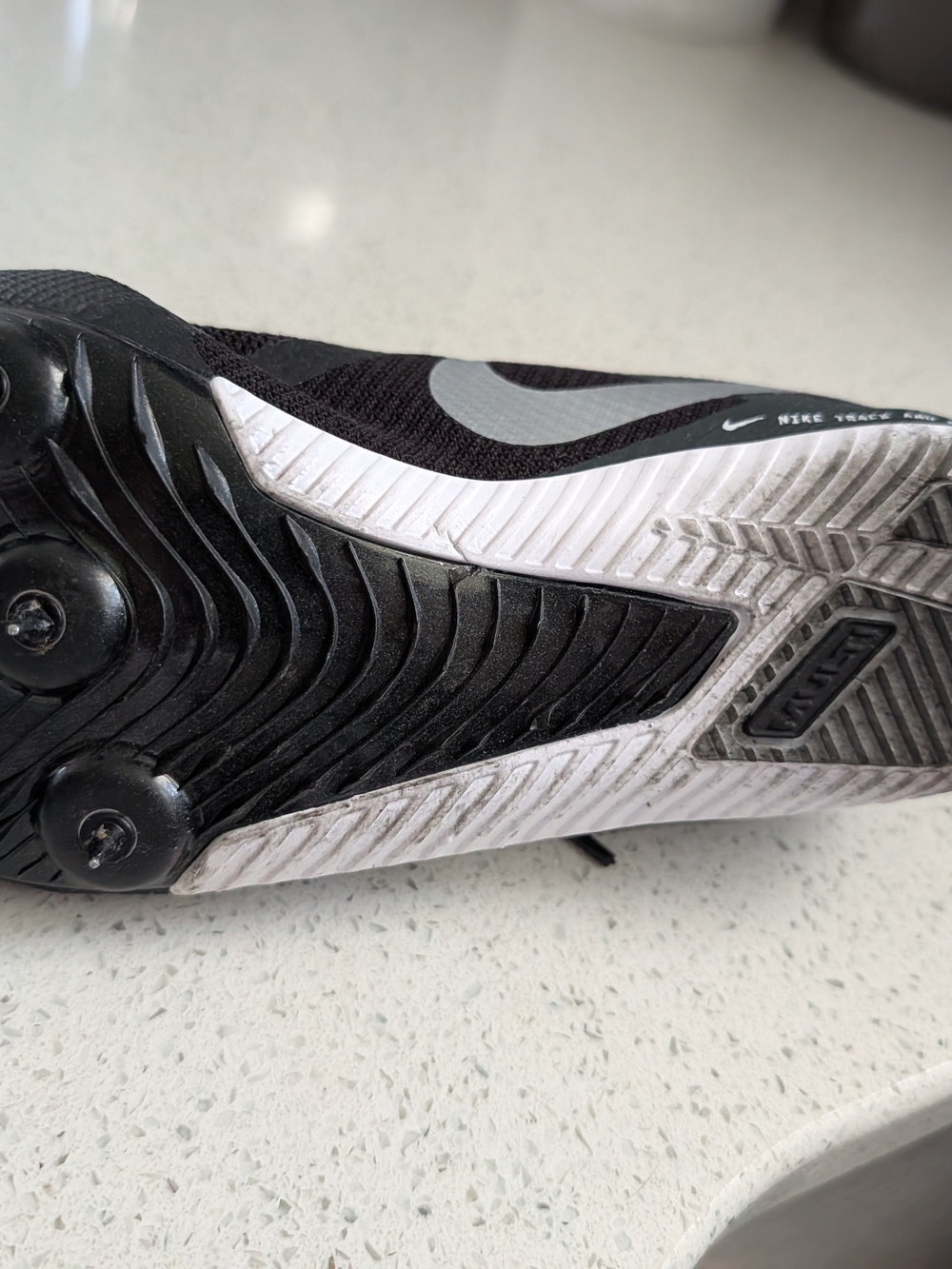 Nike Men’s Black/White Track Spike